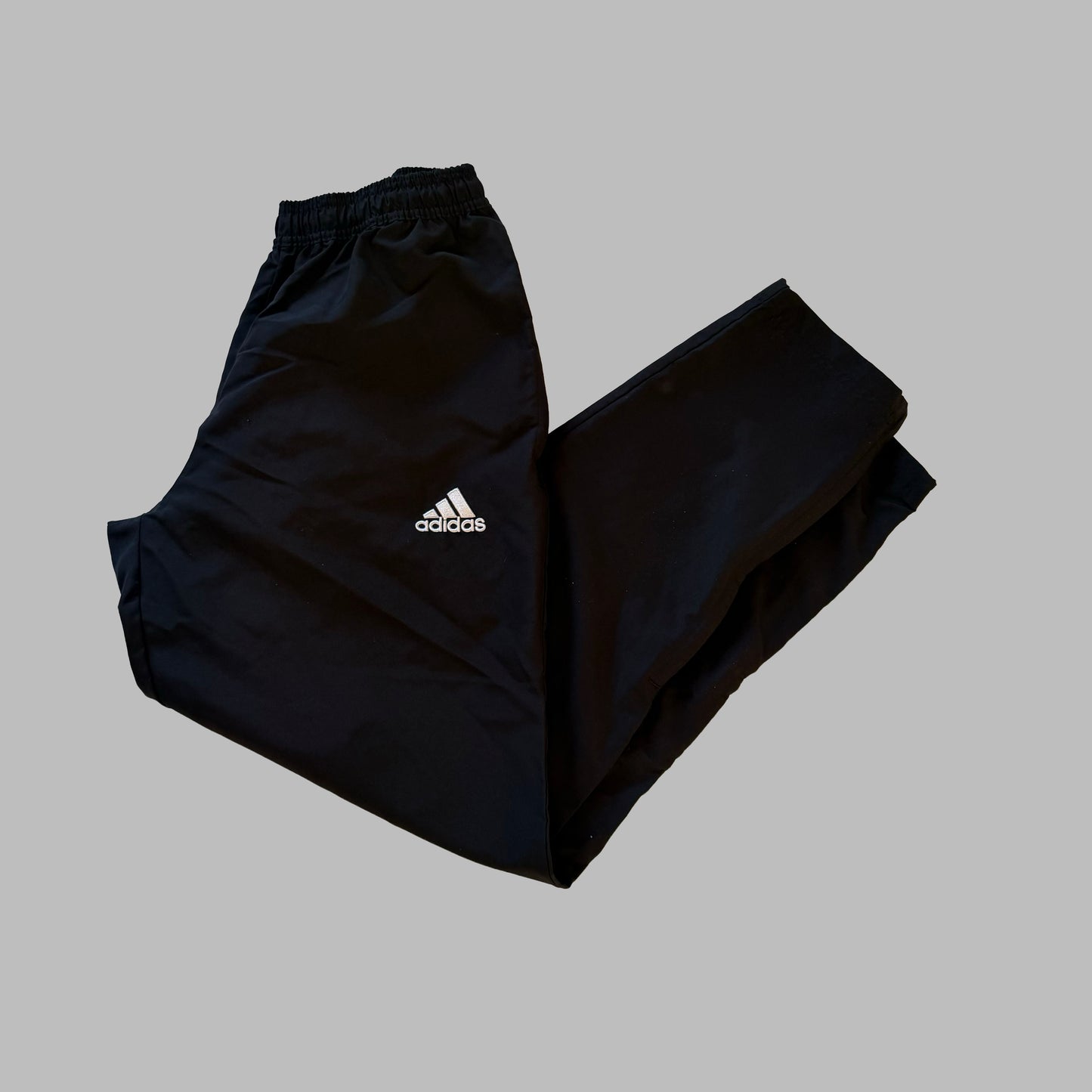 Y2K Adidas Minimal Straight Leg Track Pants - S