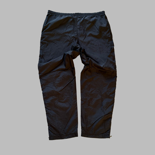 Y2K Adidas Striped Baggy Track Pants - L