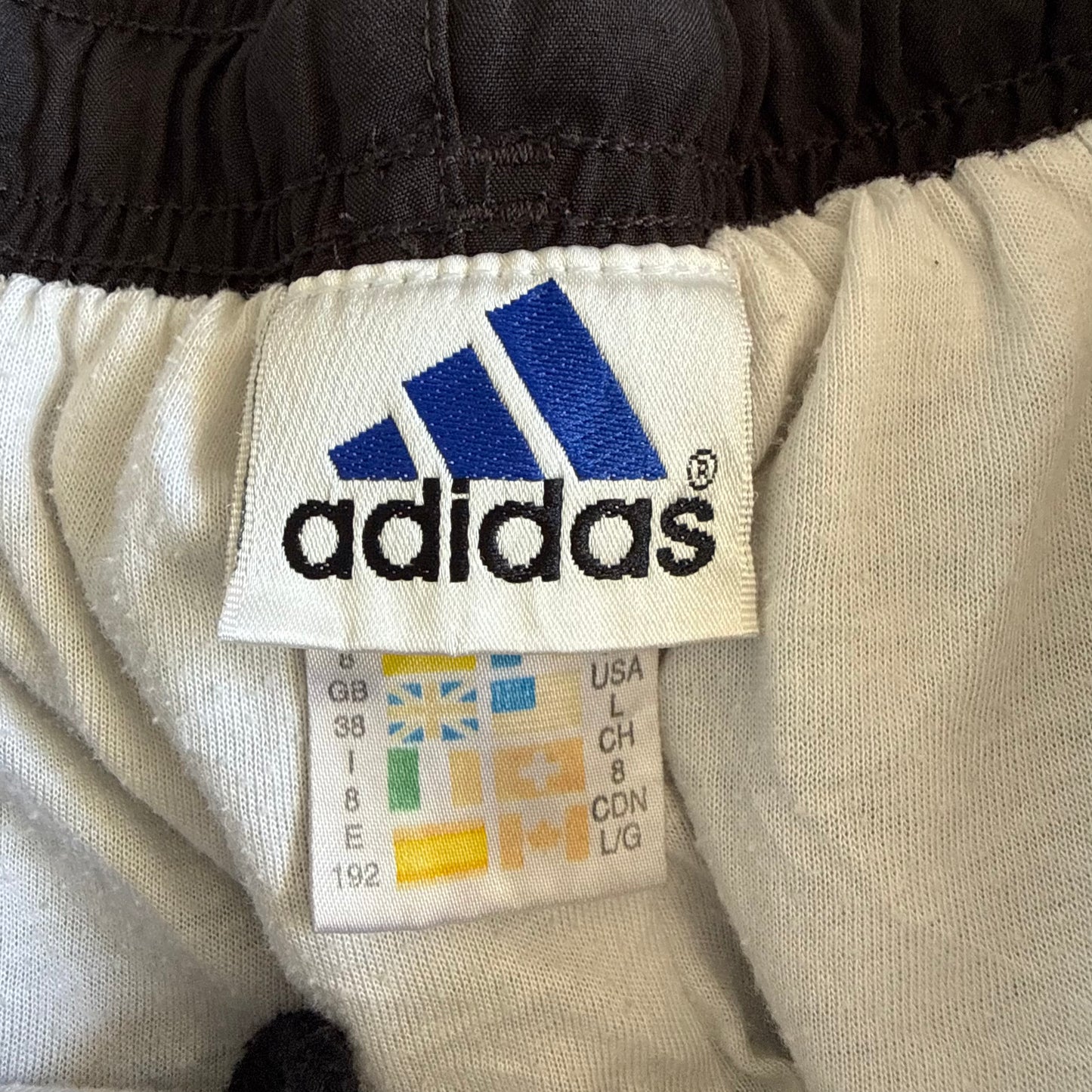 90s Adidas Baggy Track Pants - Small