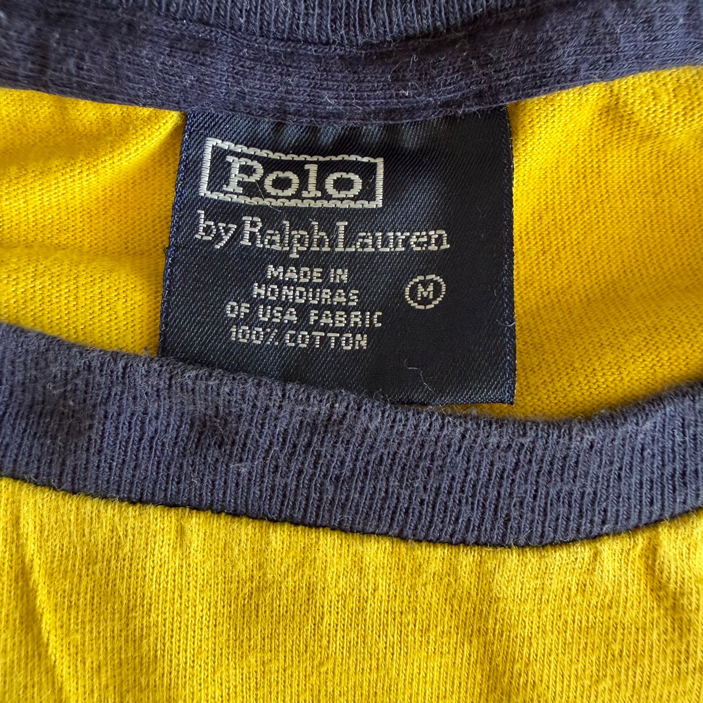 Y2K Polo Ralph Lauren Ringer Tee - M