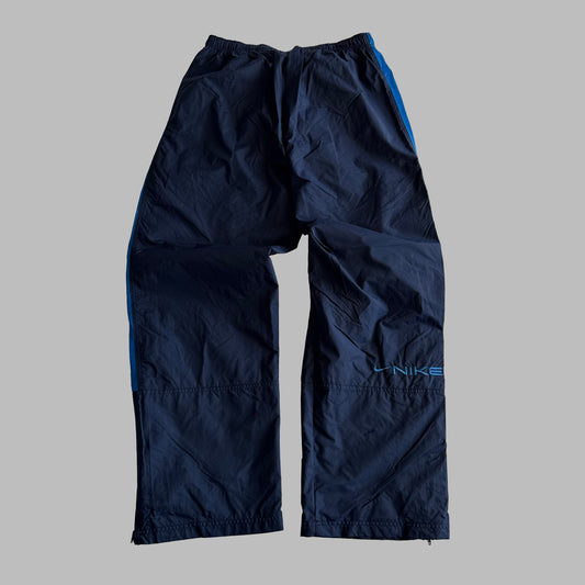 00s Nike Wide Leg Track Pants - Medium