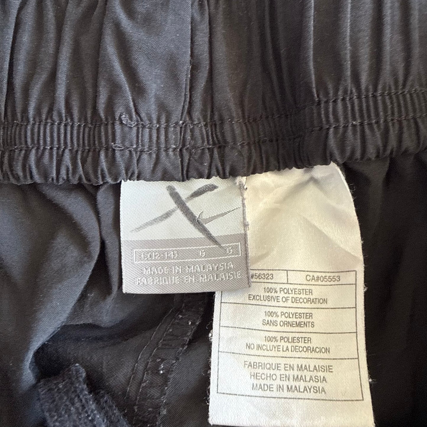 00s Nike Wide Leg Track Pants - Large