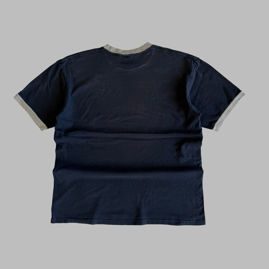 Y2K Nike Cotton Ringer Tee - L