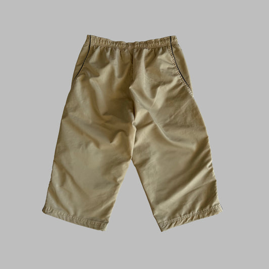 Y2K Nike Striped Lightweight Track Shorts - M