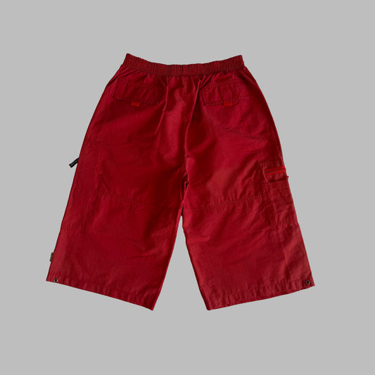 Y2K Nike Lightweight Cargo Shorts - M
