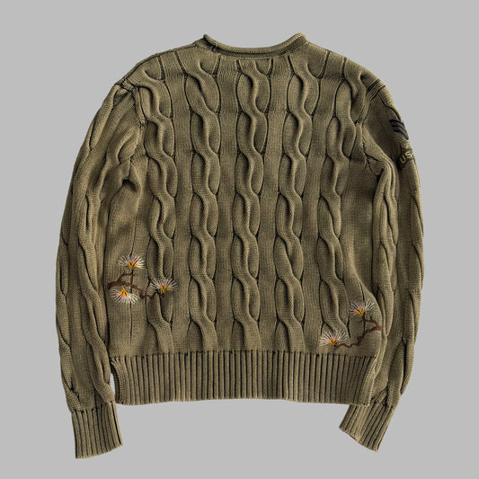Polo Ralph Lauren Patch Military Heavy Knit - S