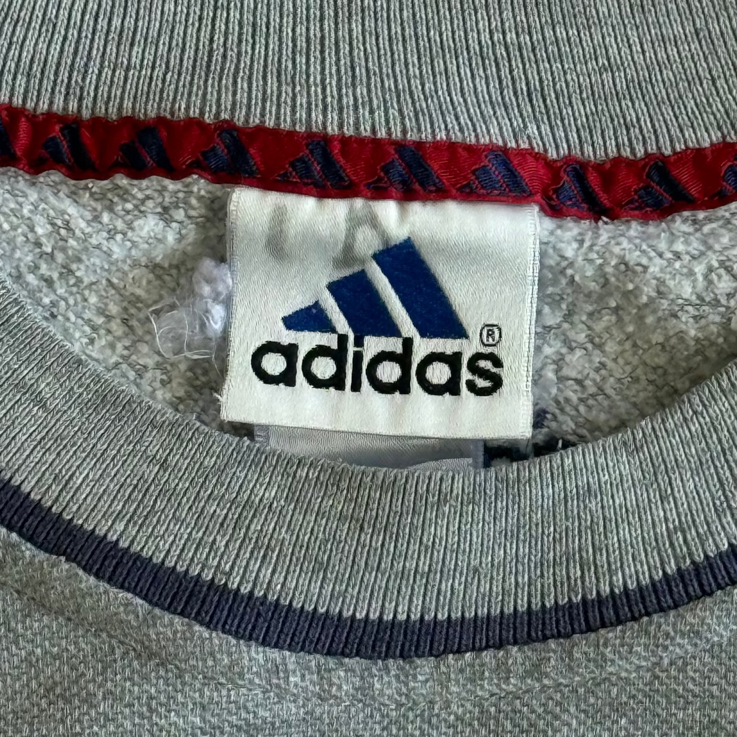 Adidas Embroidered Sweatshirt - Small