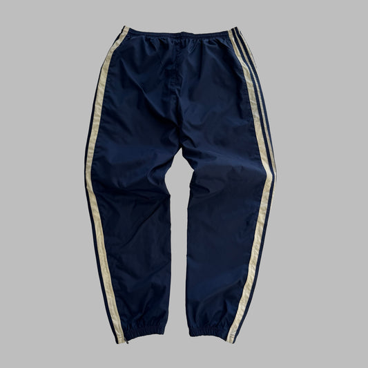 90s Adidas Baggy Three Stripe Track Pants - XL
