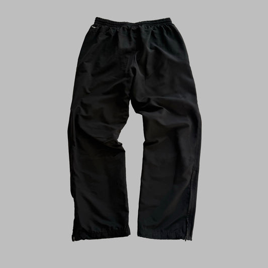 Y2K Adidas Minimal Wide Leg Track Pants - M