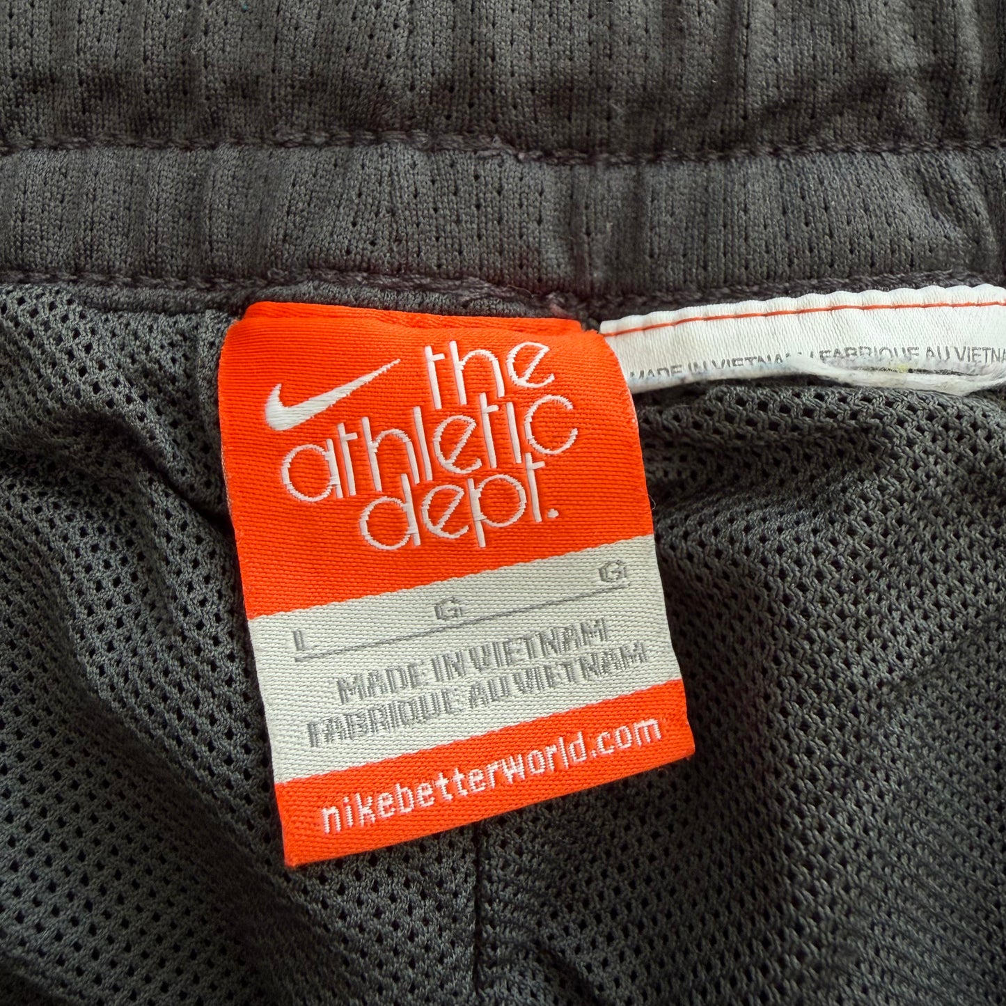 Y2K Nike Wide Leg Classic Track Pants - L