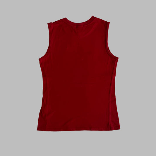 Y2K Nike Striped Tank - M
