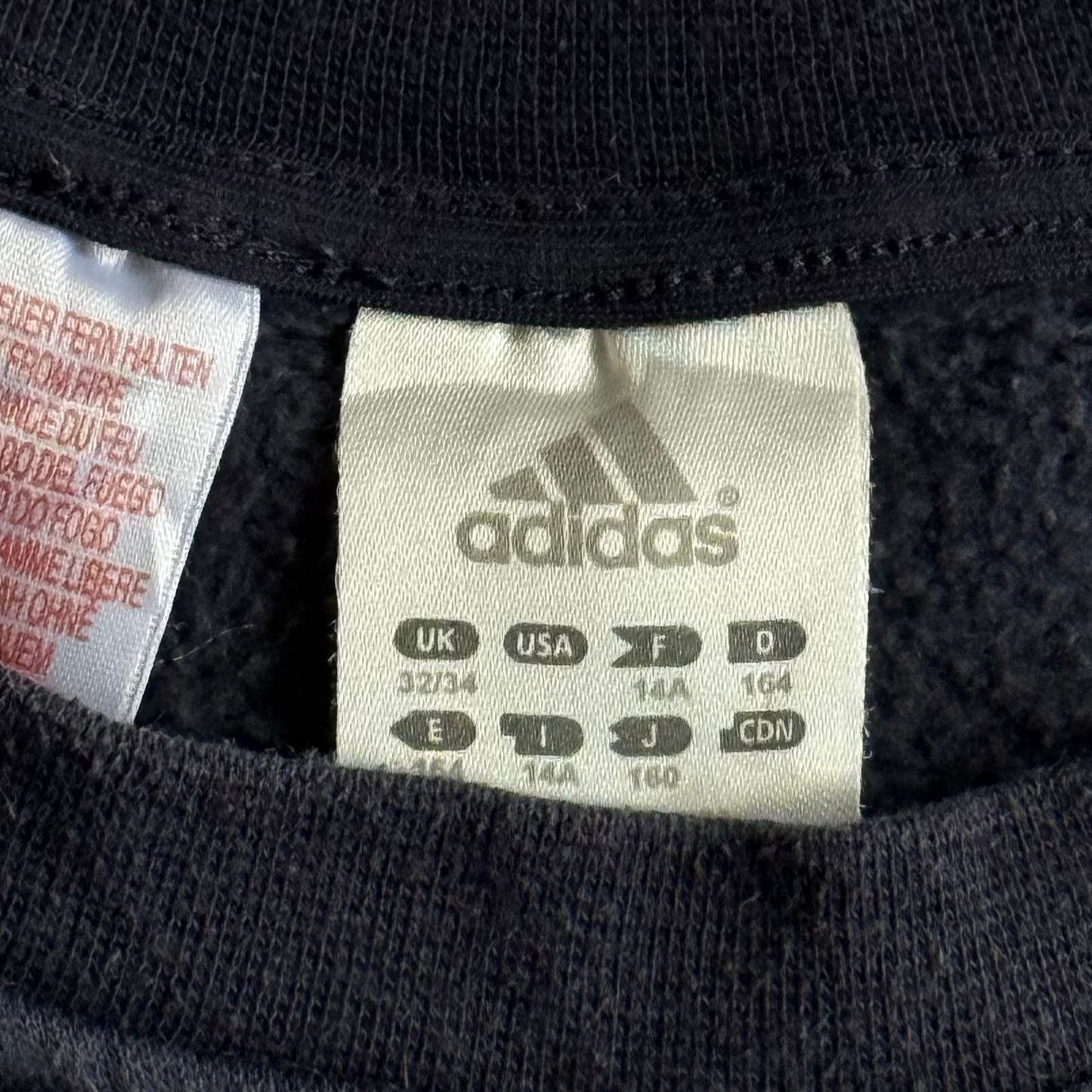 Adidas Spell Out Sweatshirt - Small