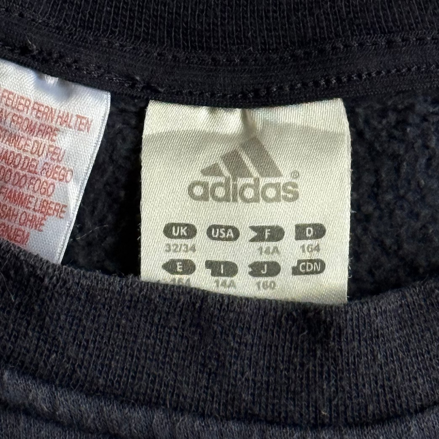 Adidas Embroidered Sweatshirt - XS