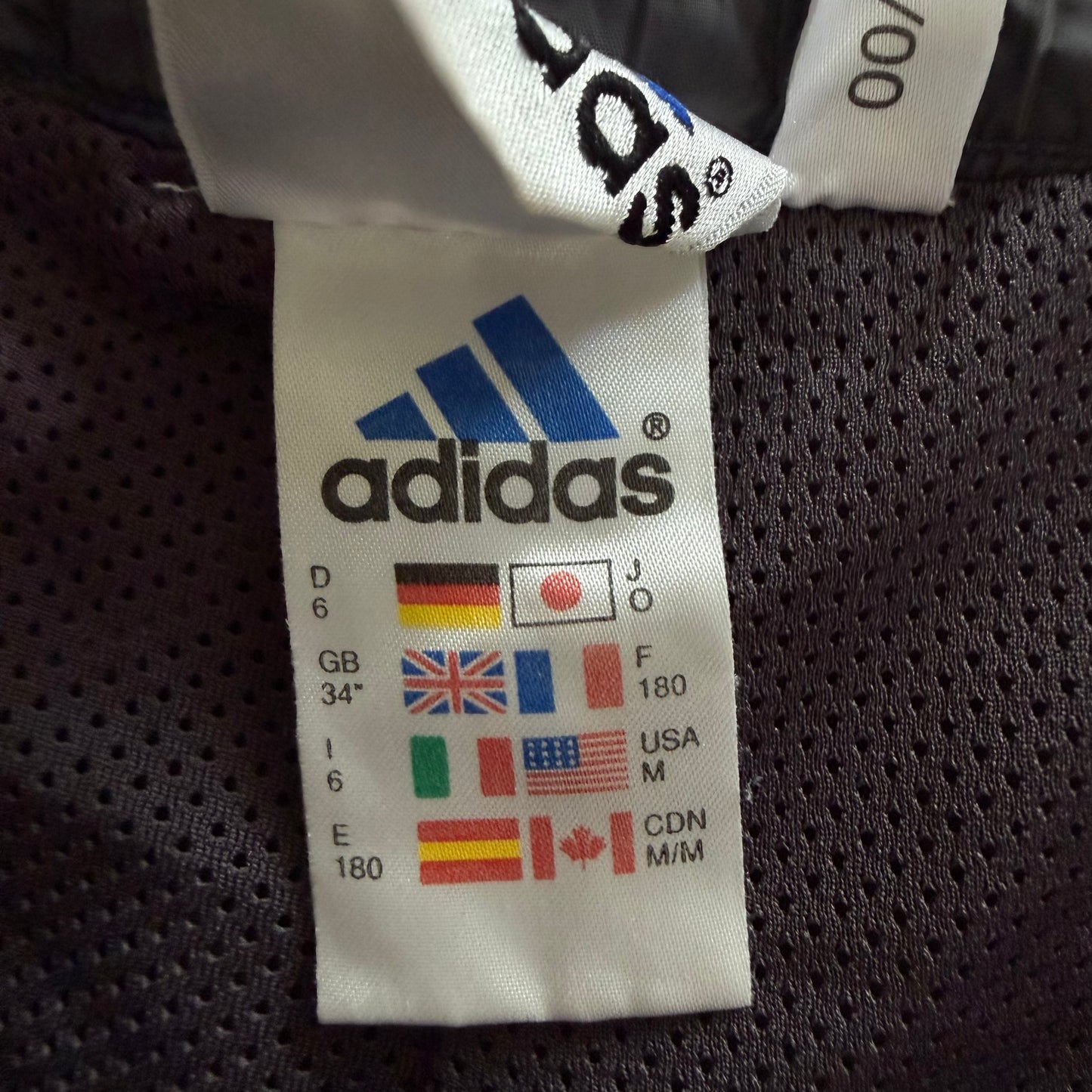 90s Adidas Straight Leg Track Pants - M