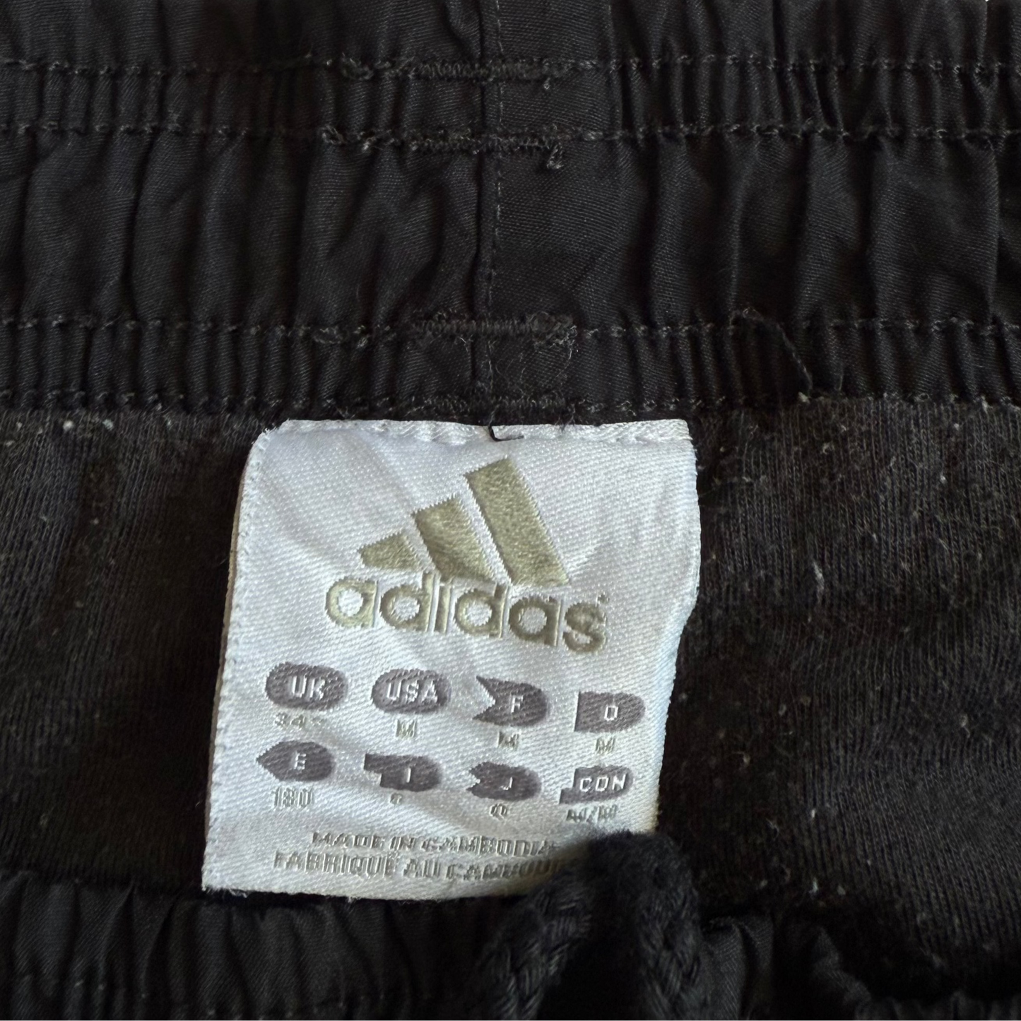00s Adidas Baggy Track Pants - Medium