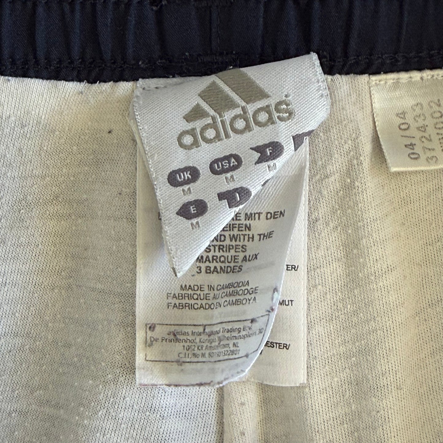 00s Adidas Wide Leg Track Pants - Large