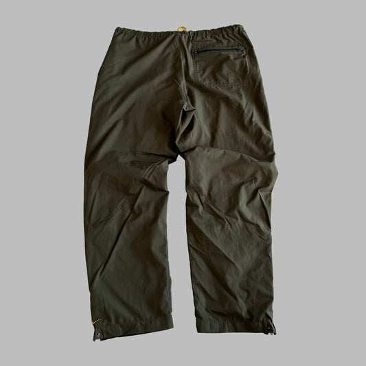 00s Nike Wide Leg Track Pants - Large