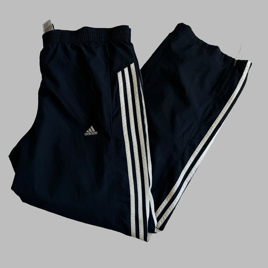 00s Adidas Wide Leg Track Pants - Large