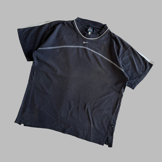 90s Nike Centre Swoosh T-Shirt - Large