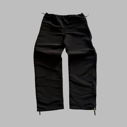 Y2K Nike Wide Leg Classic Track Pants - S
