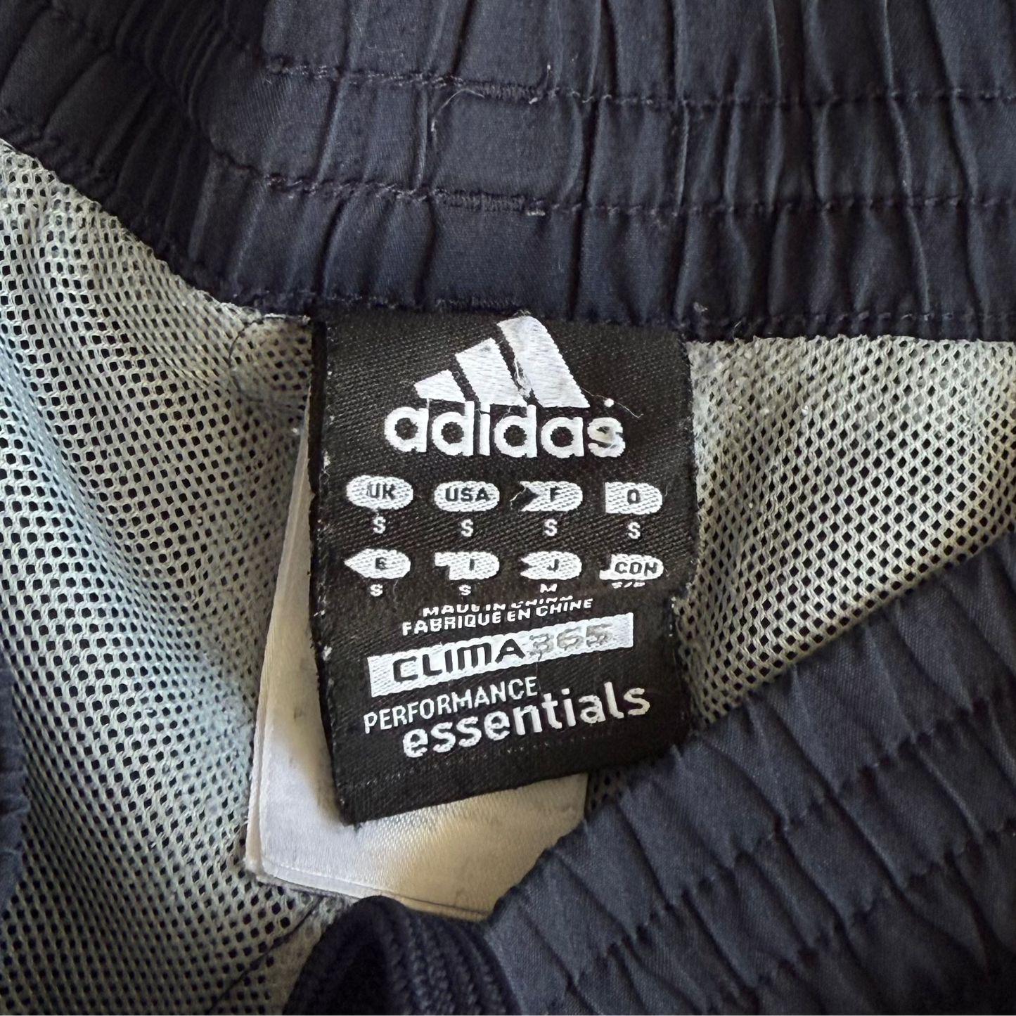 00s Adidas Wide Leg Track Pants - Small