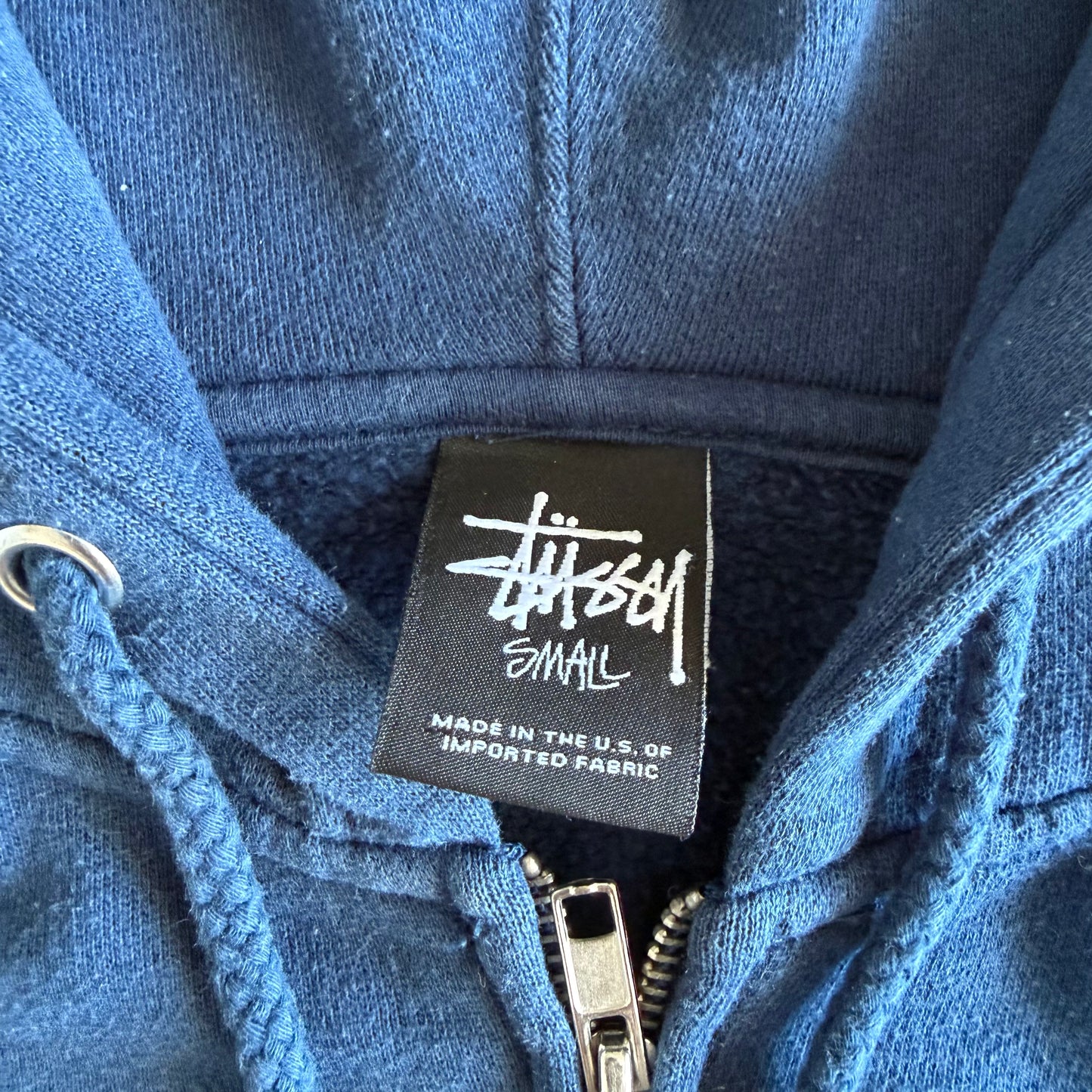 Stussy Spell Out Hoodie - Small