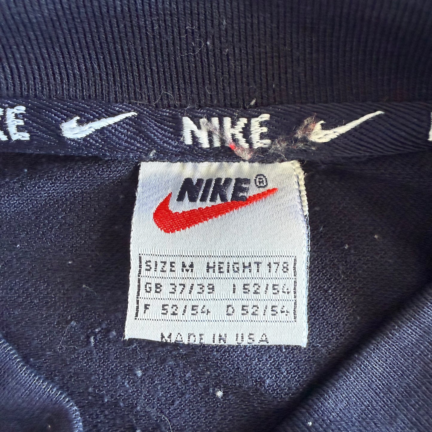 90s Nike Single Swoosh T-Shirt - Medium