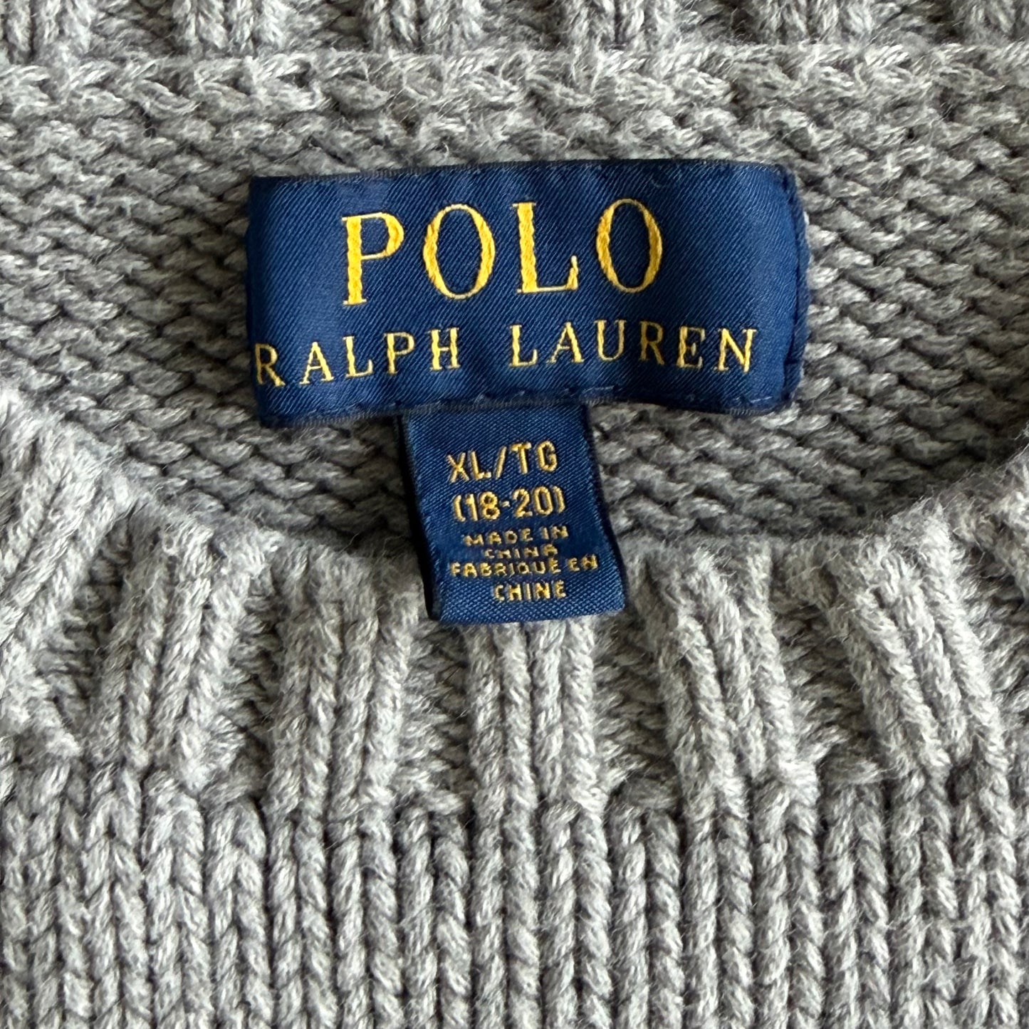 Polo Ralph Lauren Classic Flag Knit - S
