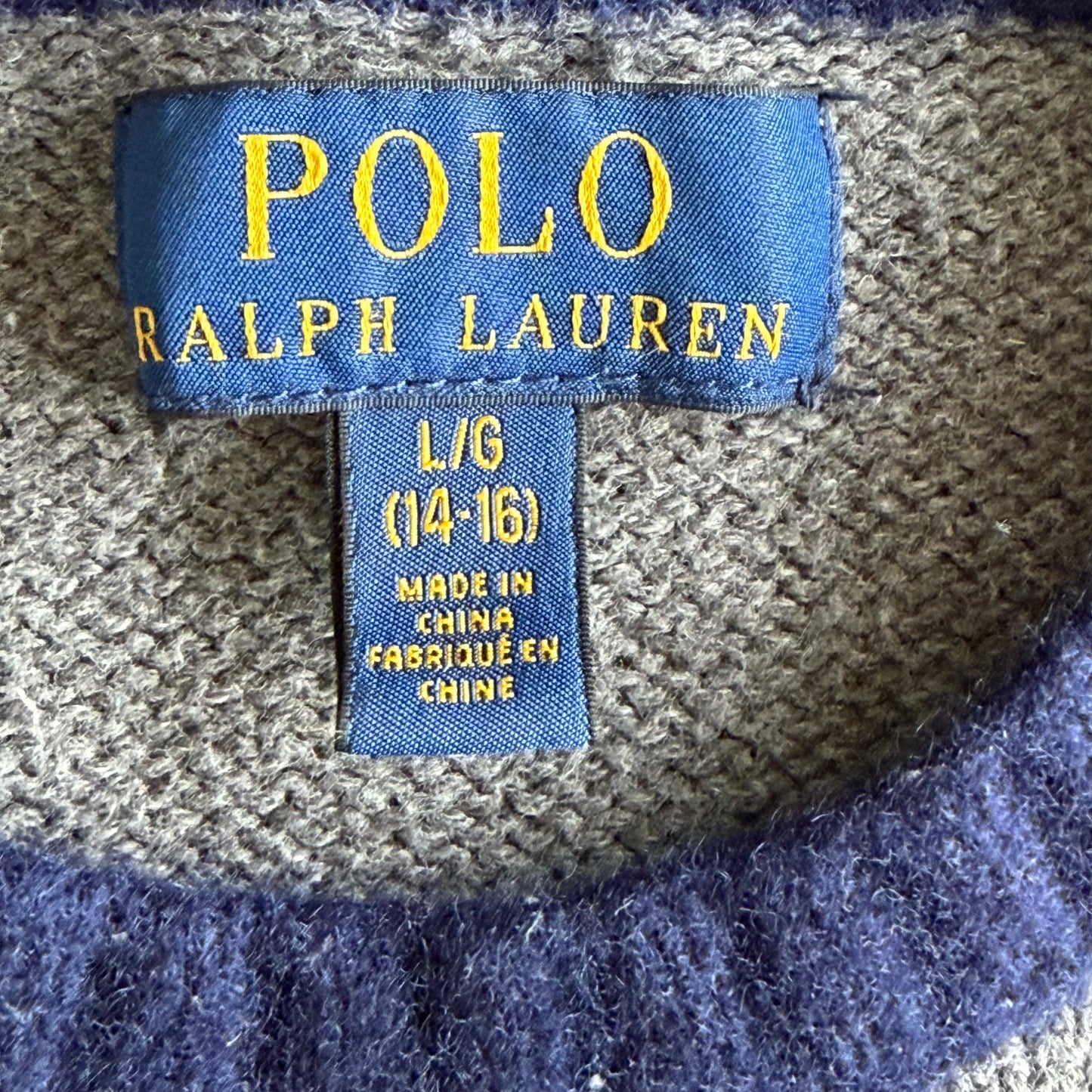 Polo Ralph Lauren Classic Bear Knit - S