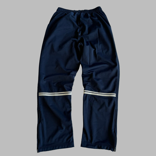 00s Nike Wide Leg Track Pants - Small
