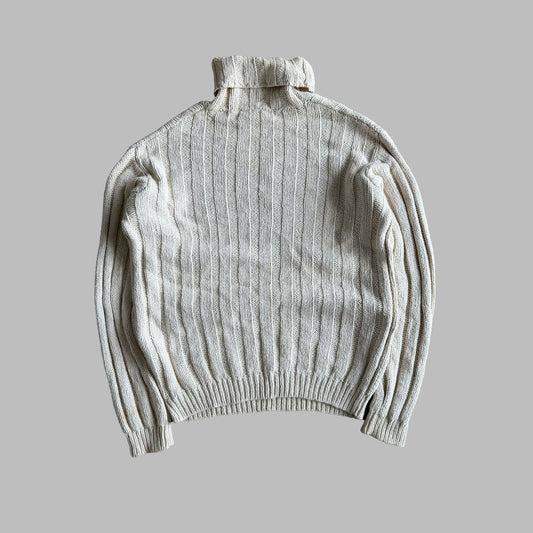 90s Polo Sport Ribbed Flag Knit - M