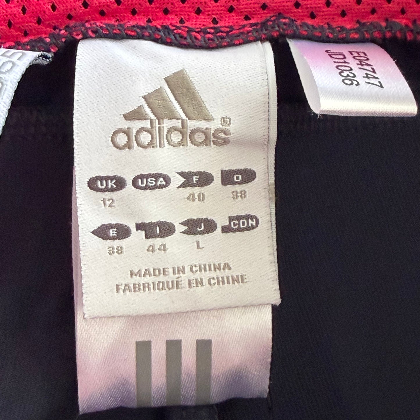 Y2K Dead Stock Adidas Three Stripe Wide Leg Capris - S/M