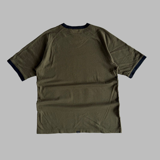 Y2K Oakley Heavyweight Ringer T-Shirt - M