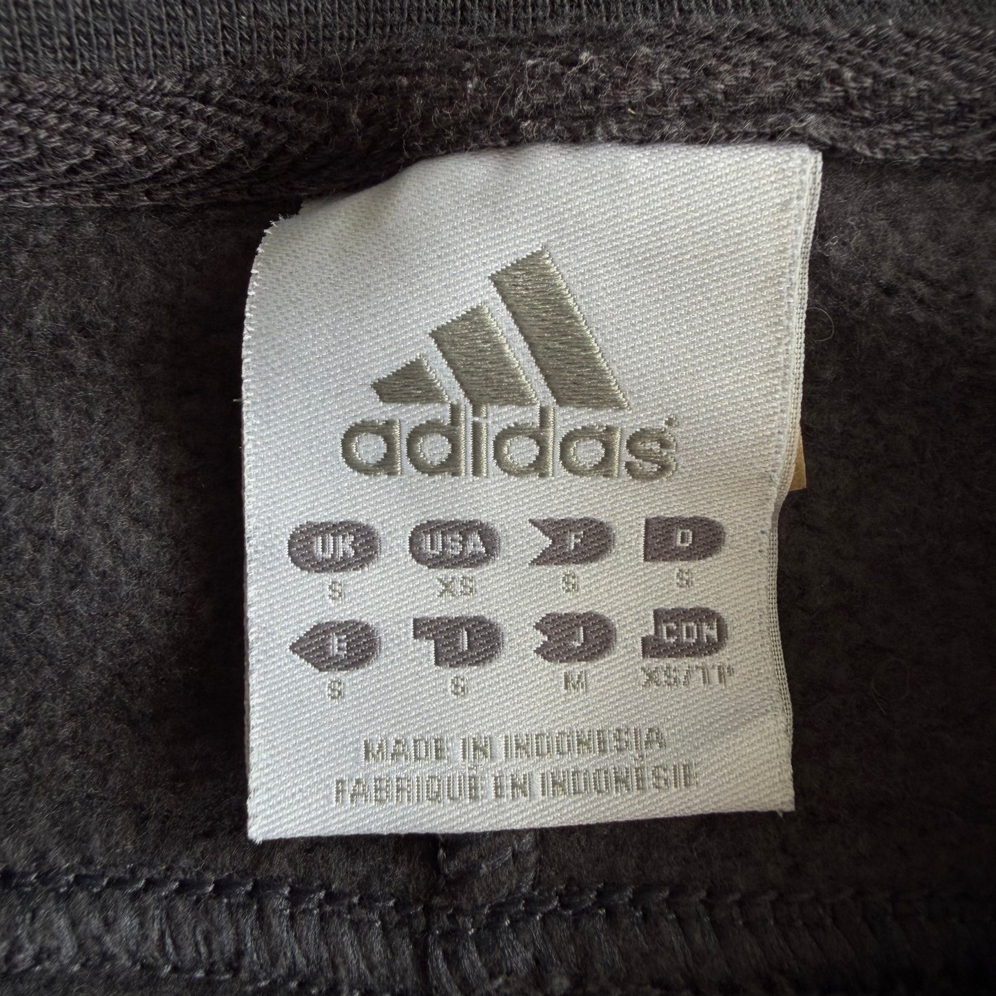 00s Adidas Three Stripe Sweatshirt - XS