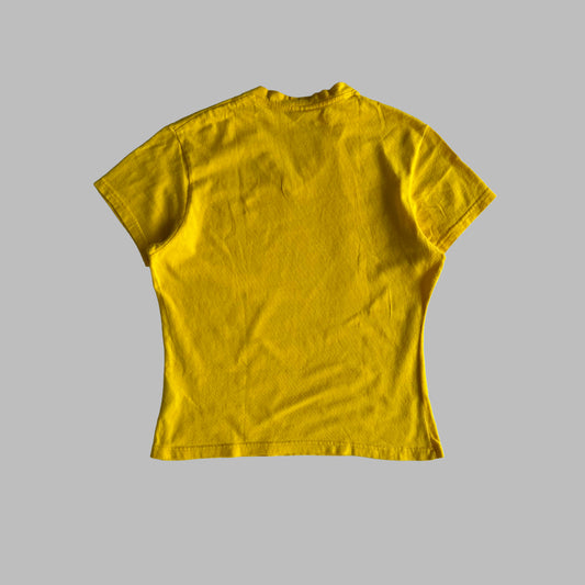 90s Nike Swoosh Slim Activewear Tee - M