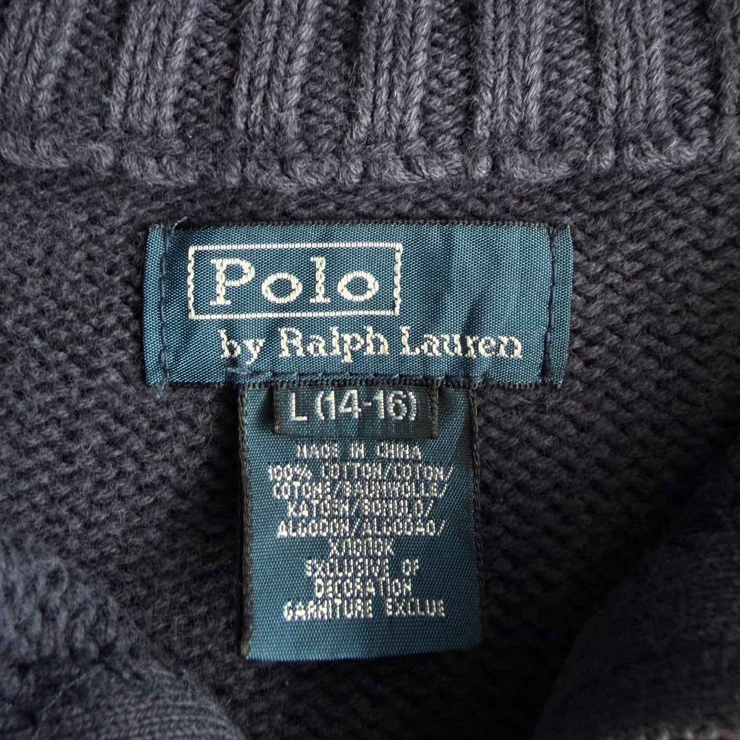 90s Ralph Lauren Quarter Zip - XS