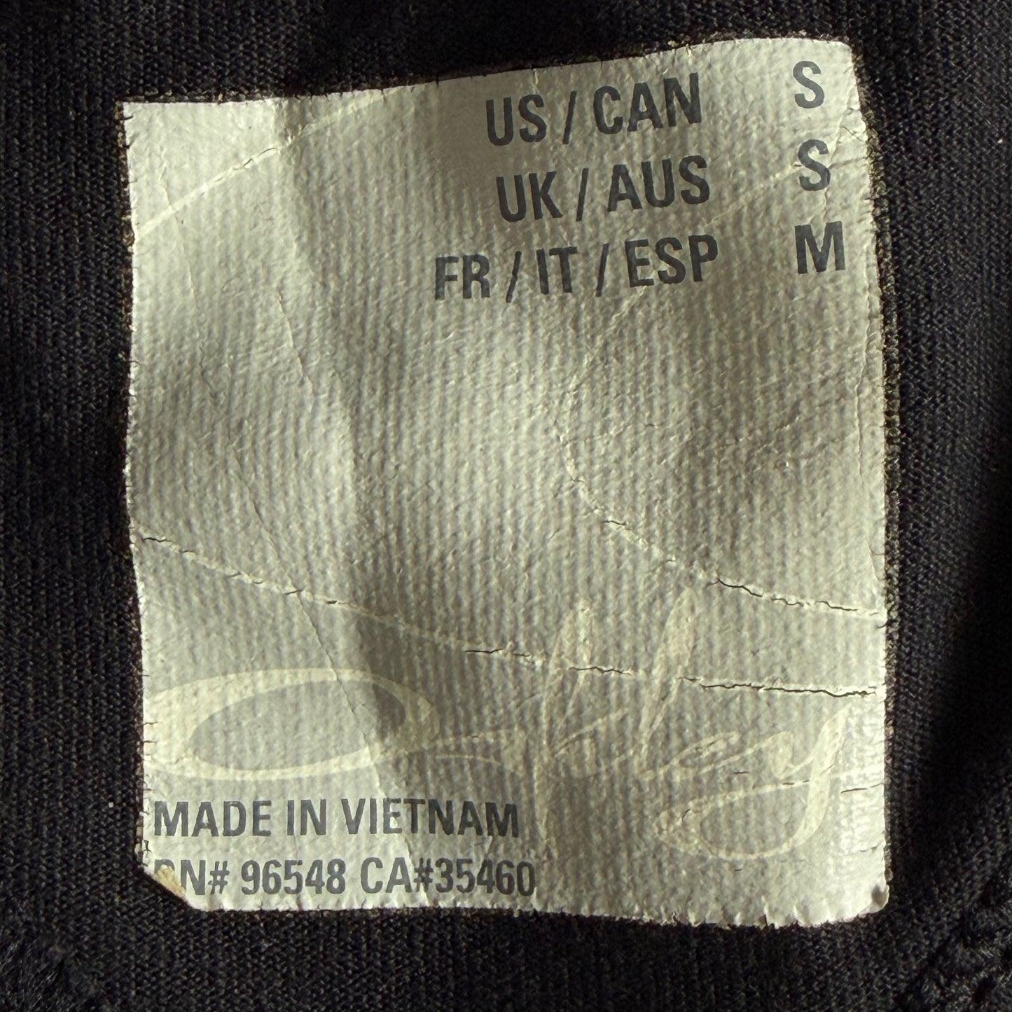 Y2K Oakley Synched Activewear Tank - S