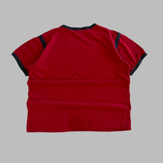 Y2K Ralph Lauren Polo Jeans Ringer Tee - XL