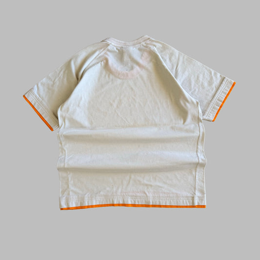 Y2K Adidas Spell Out T-Shirt - M