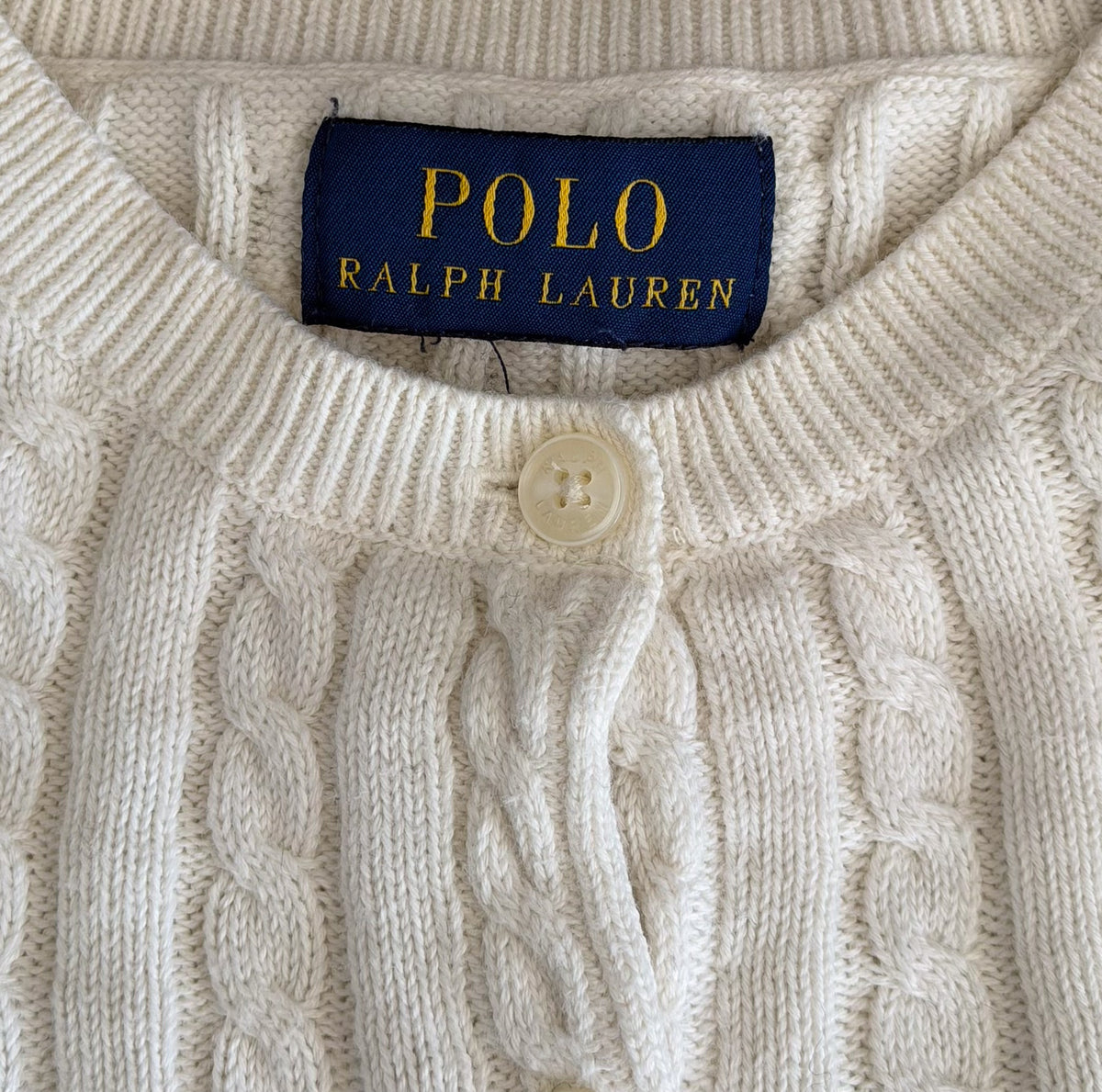 Polo Ralph Lauren Cable Knit Cardigan - M