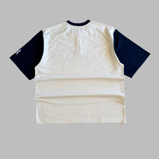 Y2K Nike Yankees Raglan T-Shirt - XXL