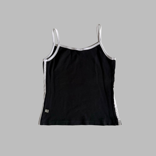 Y2K Adidas Three Stripe Tank - S