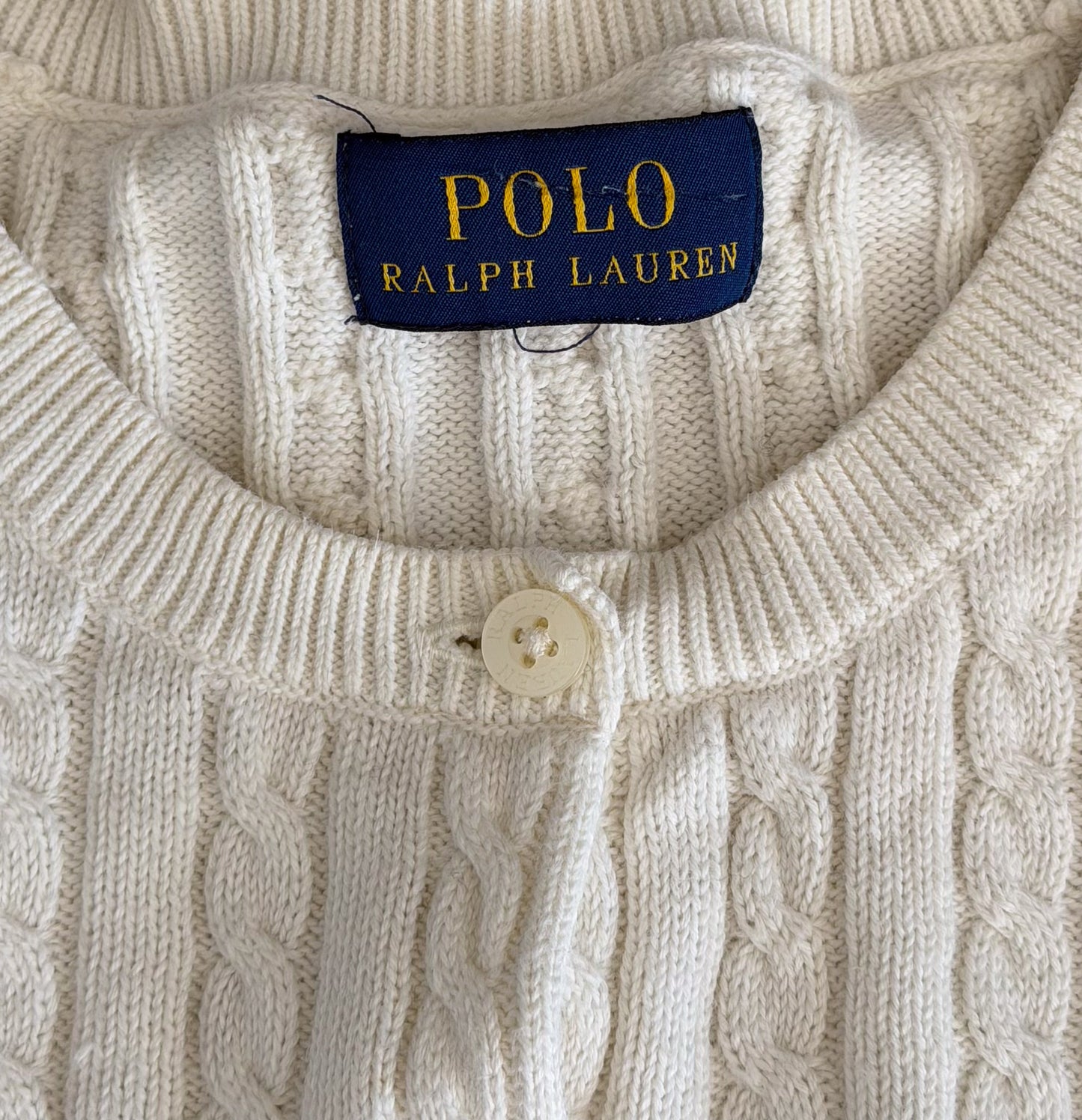 Polo Ralph Lauren Cable Knit Cardigan - S