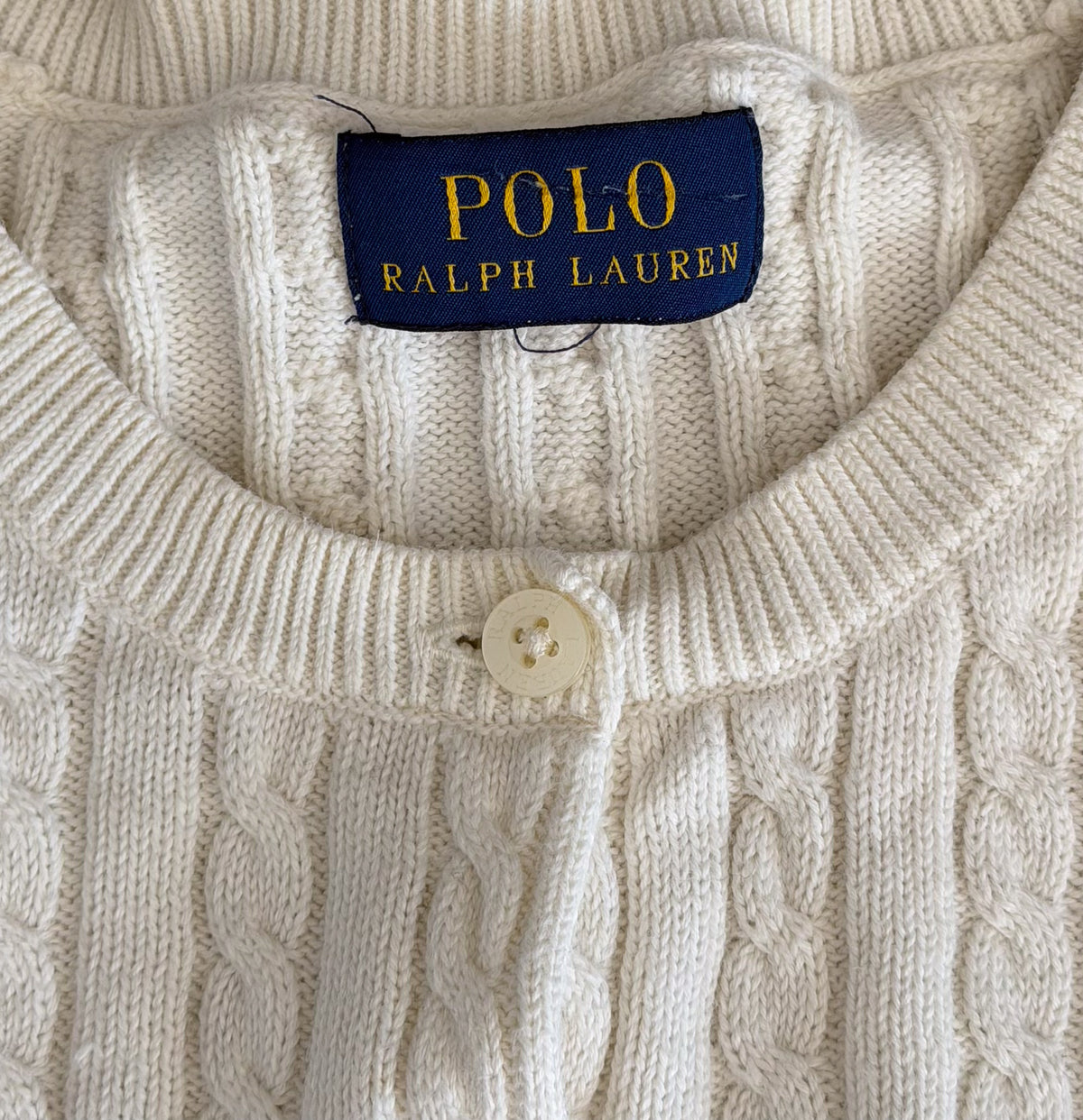 Polo Ralph Lauren Cable Knit Cardigan - S