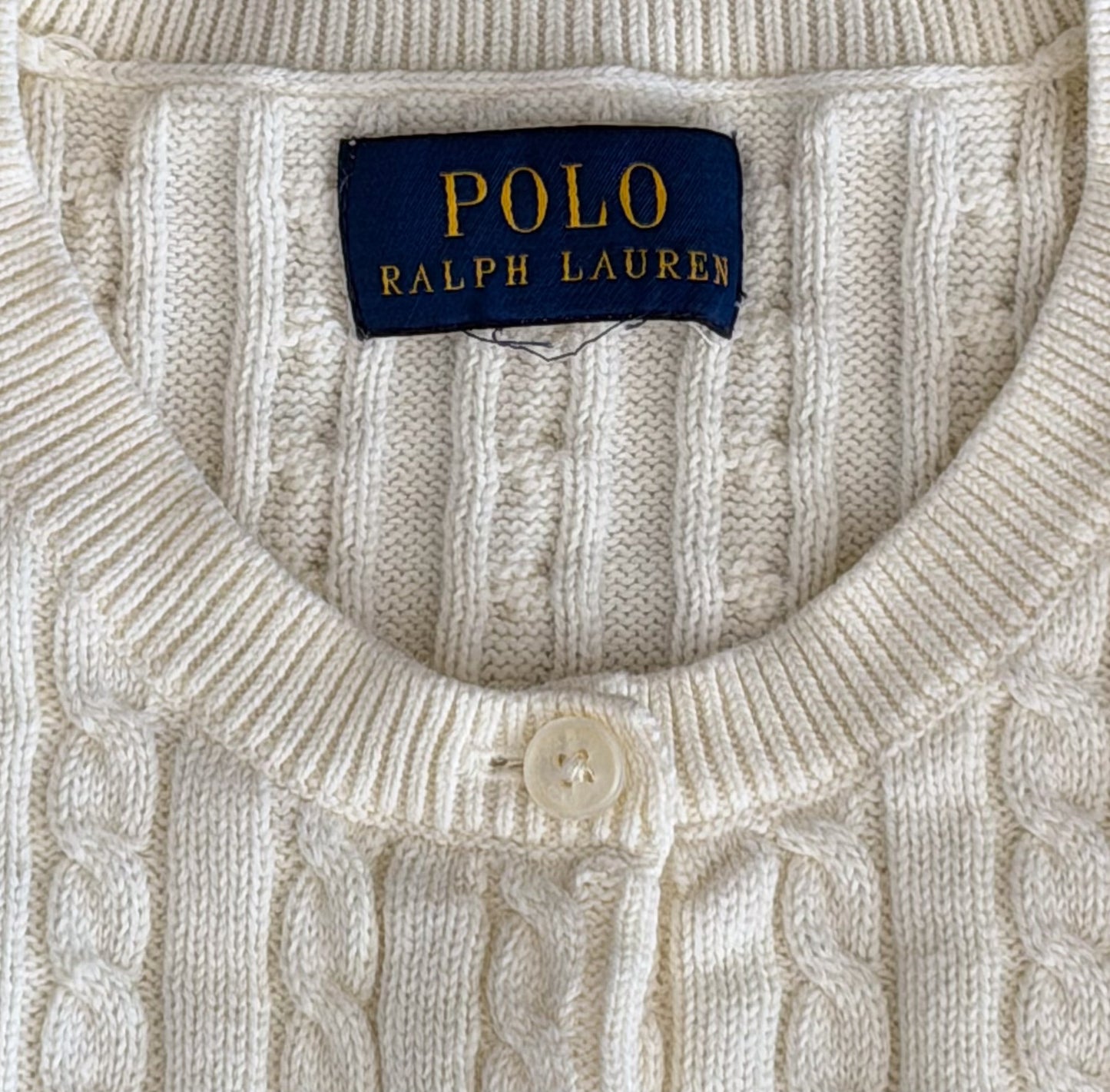 Polo Ralph Lauren Cable Knit Cardigan - S