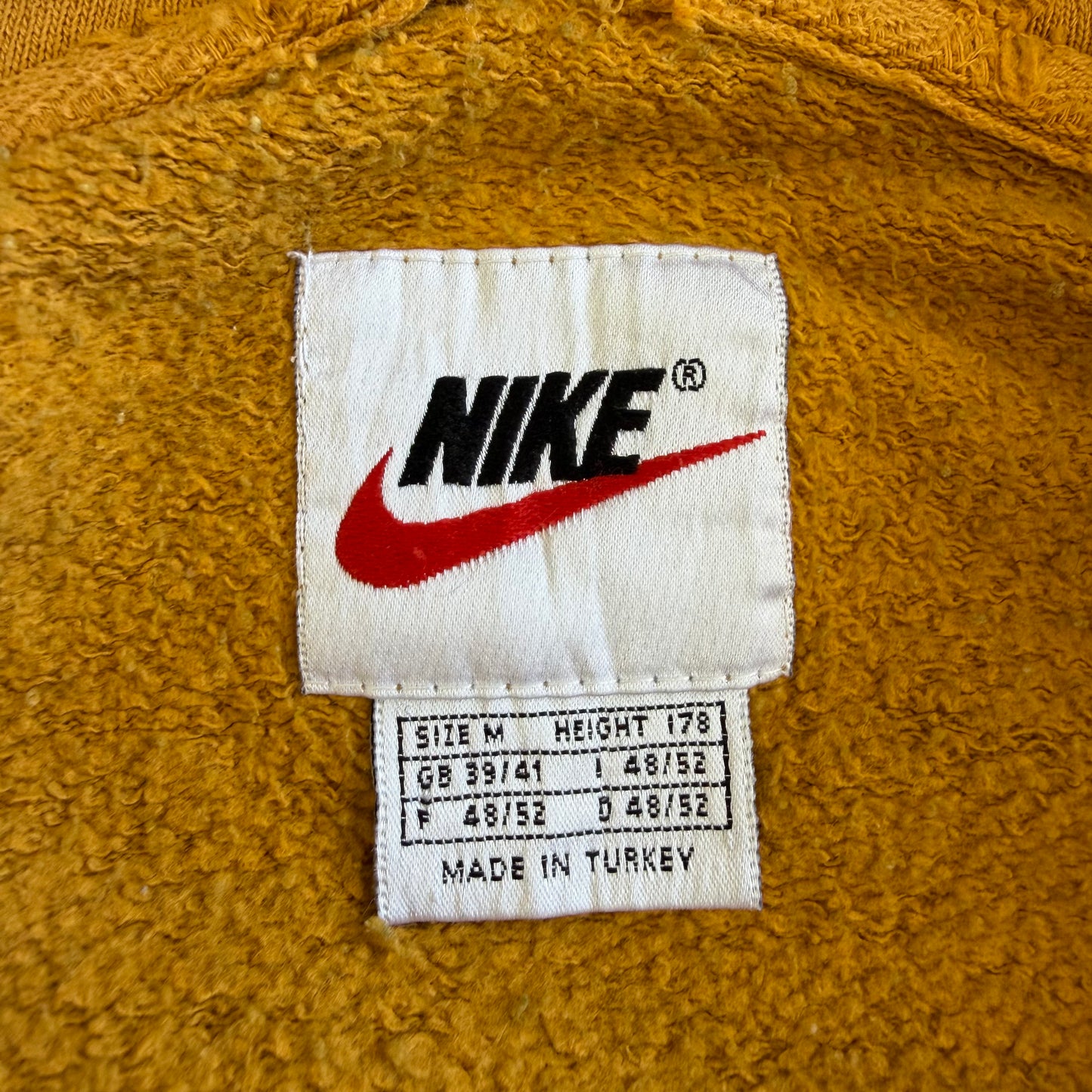 90s Nike Single Swoosh Hoodie - L