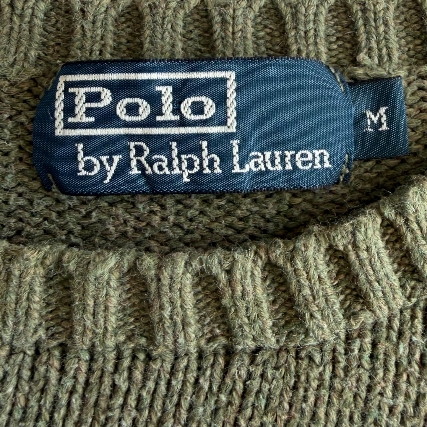 90s Ralph Lauren Heavy Knit - Medium