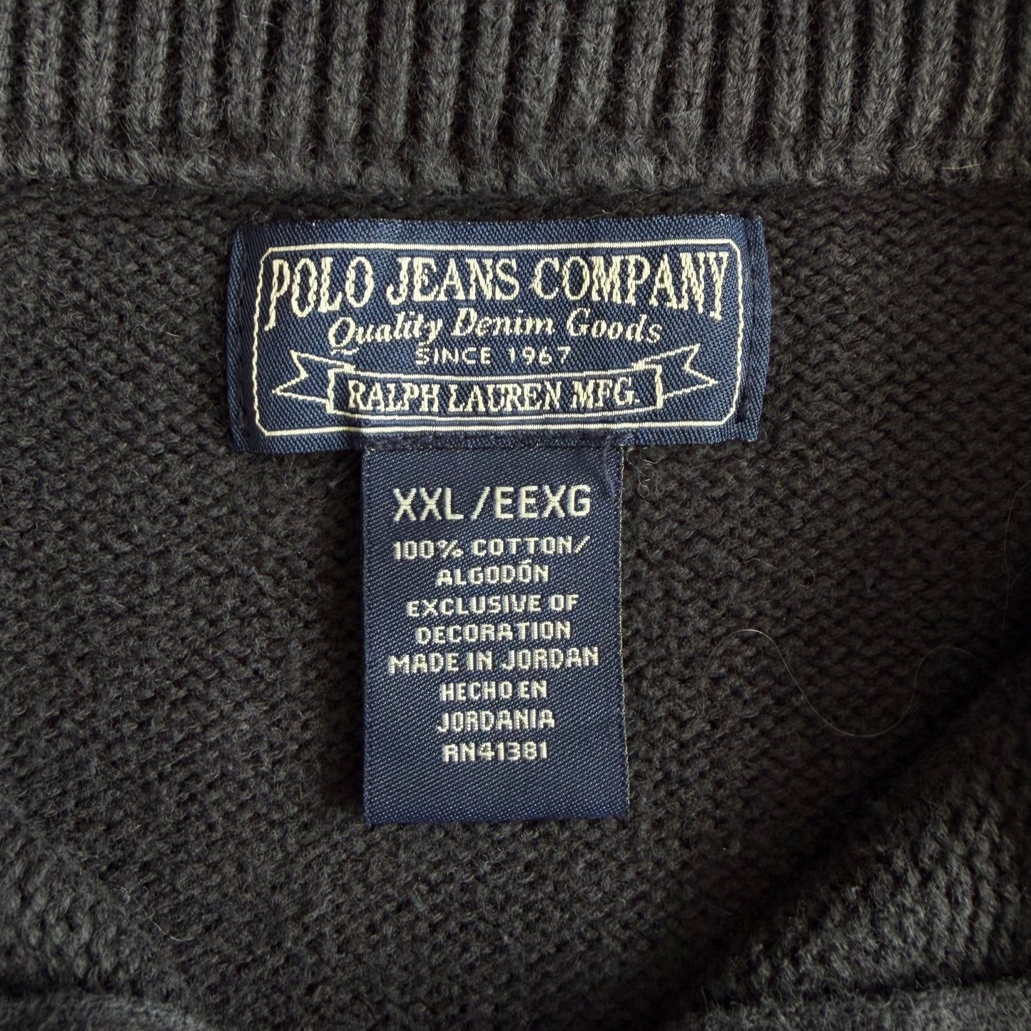 00s Ralph Lauren Quarter Zip - XXL