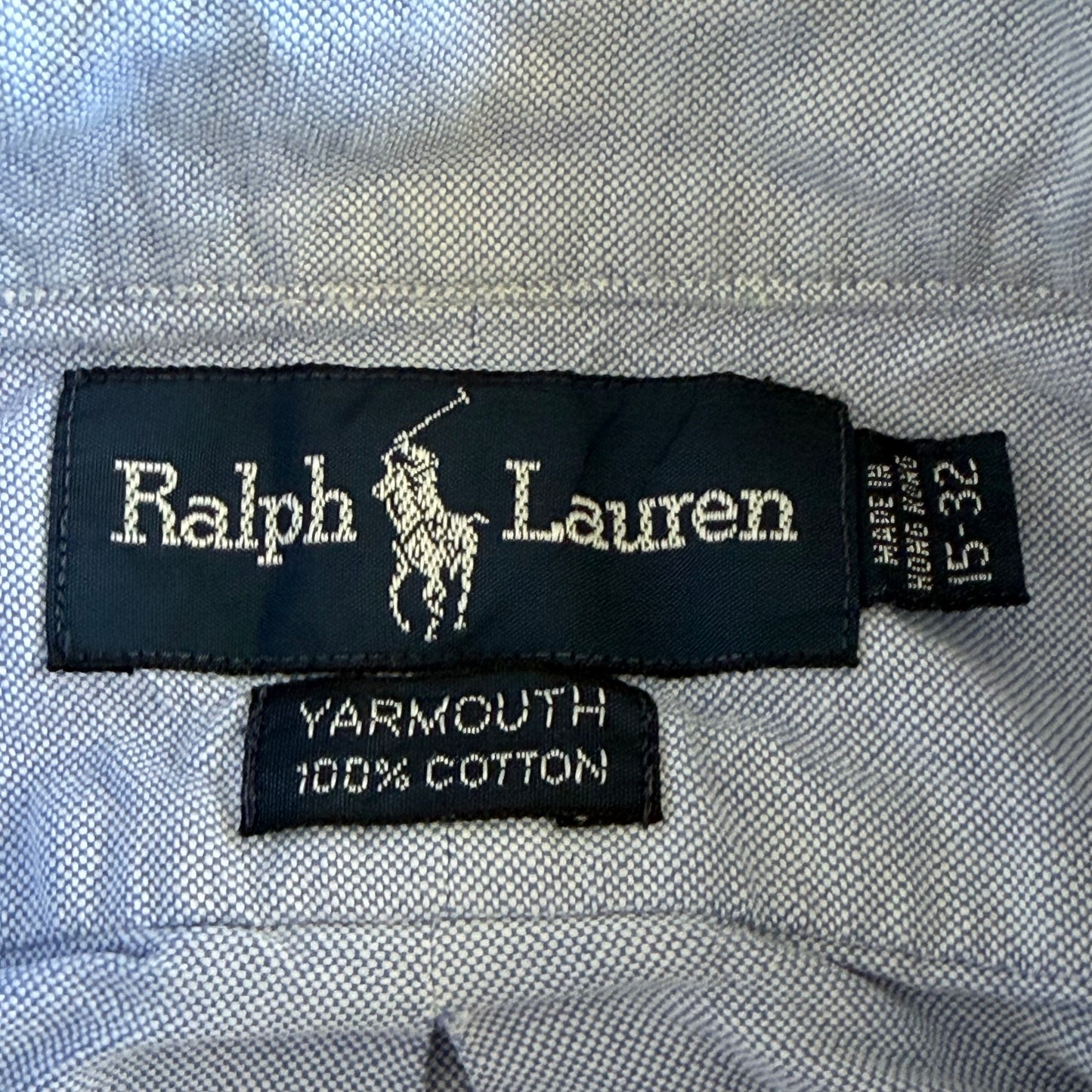 Y2K Polo Ralph Lauren Classic Button Up Shirt - M