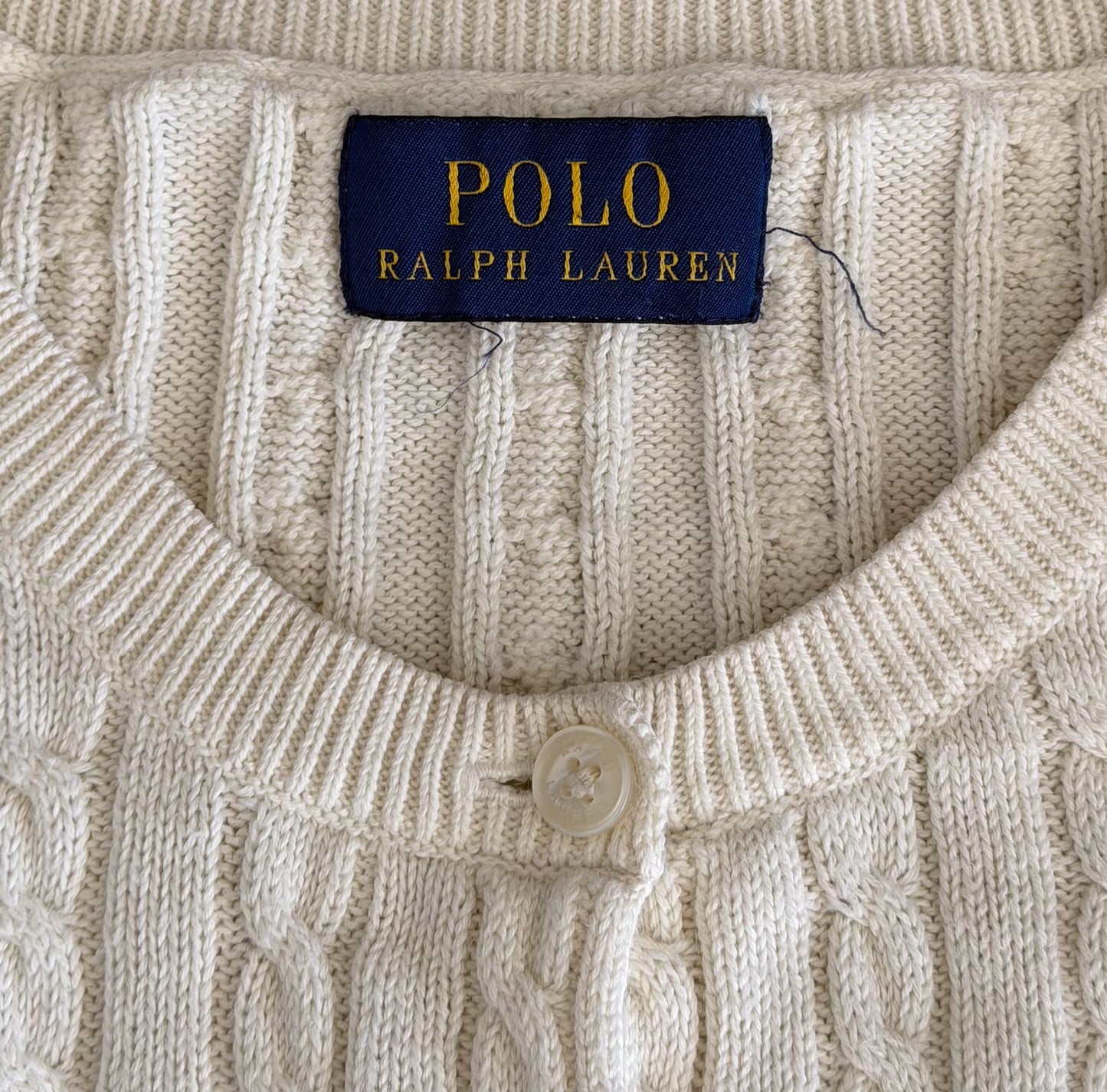Polo Ralph Lauren Cable Knit Cardigan - M